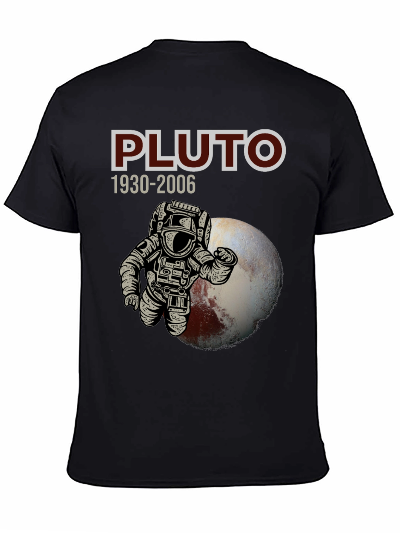 Pluto Astronaut T-Shirt - Never Forget