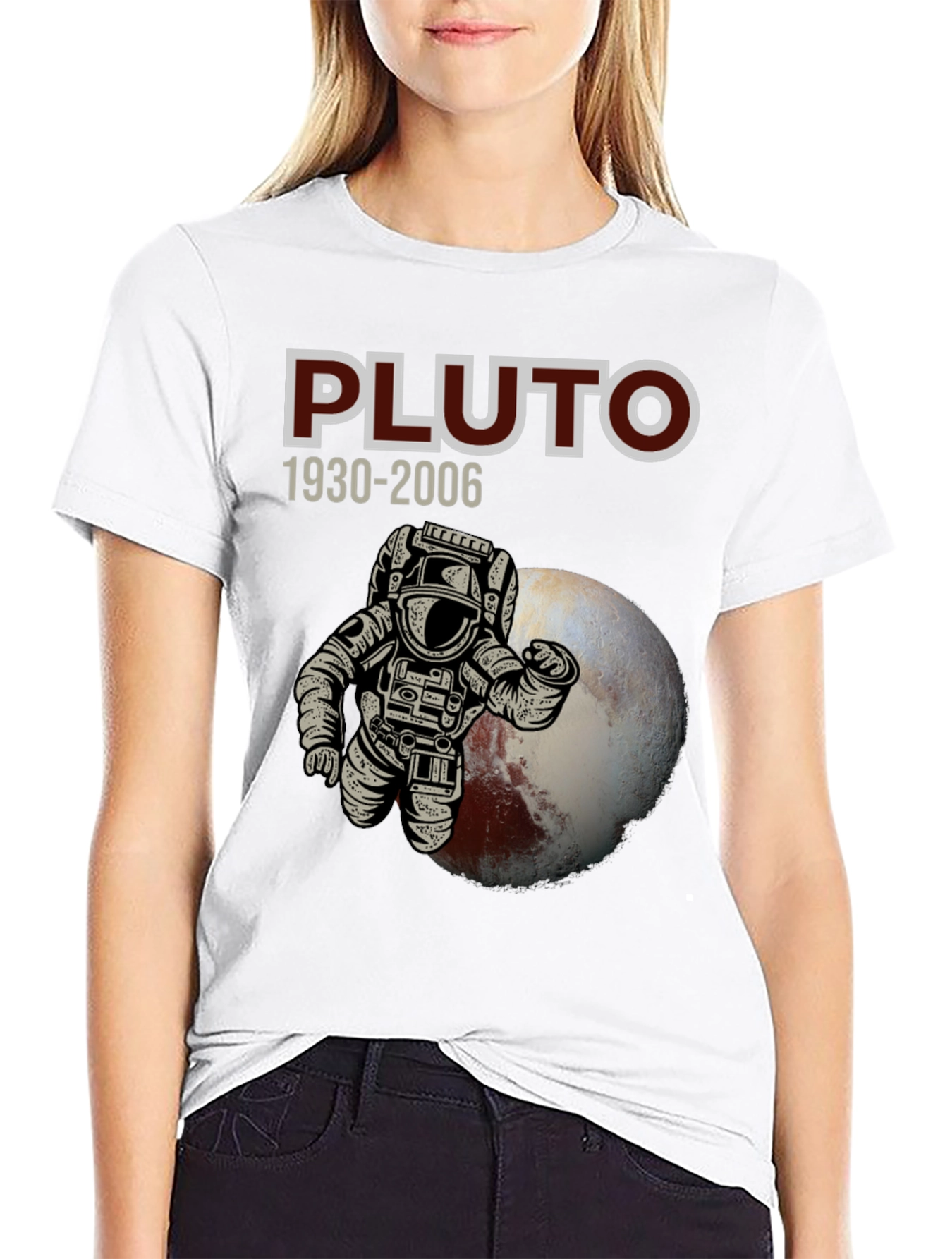 Pluto Astronaut T-Shirt - Never Forget