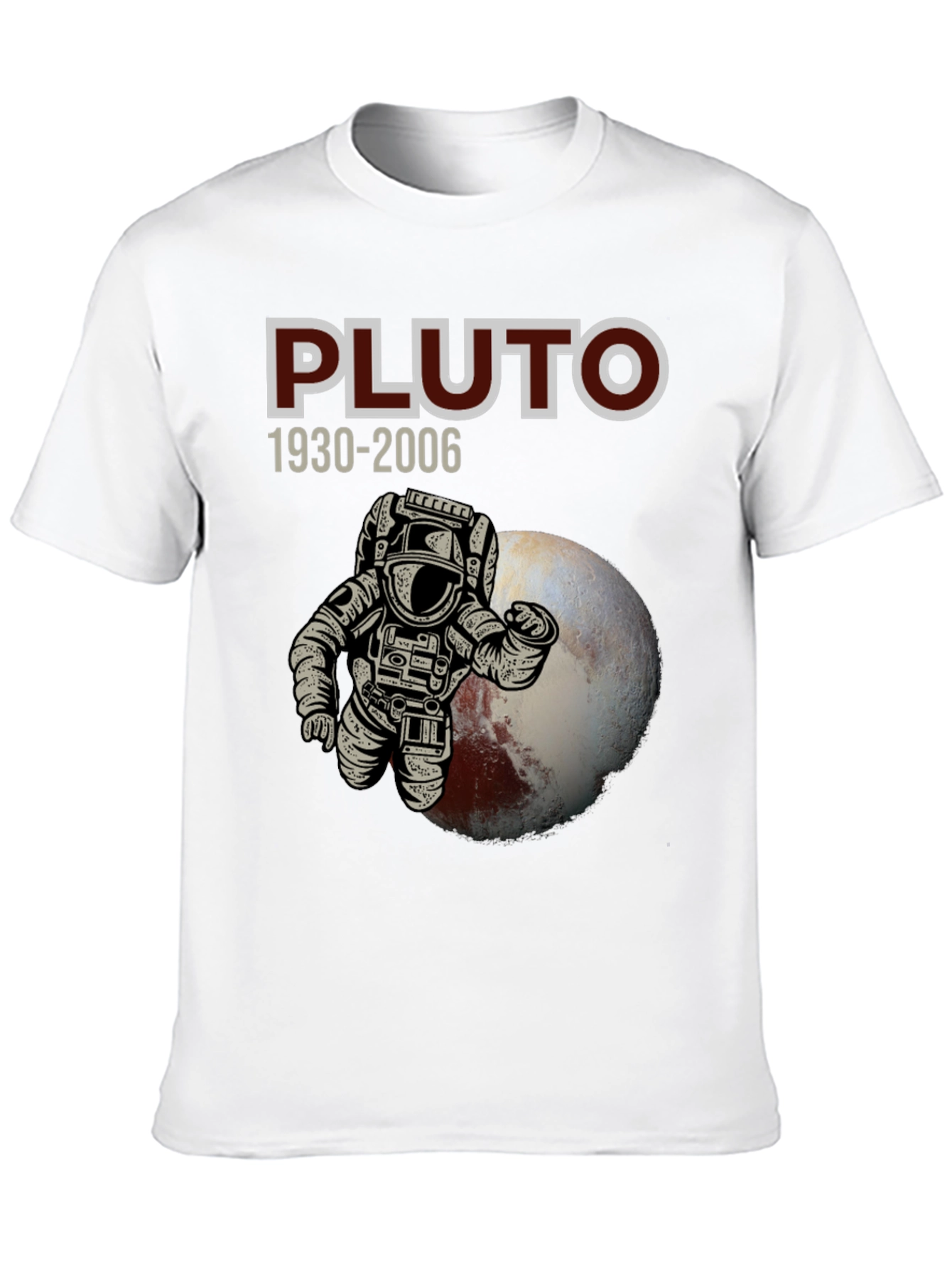 Pluto Astronaut T-Shirt - Never Forget