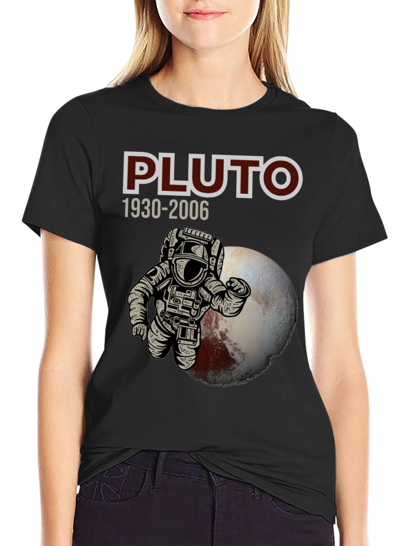 Pluto Astronaut T-Shirt - Never Forget
