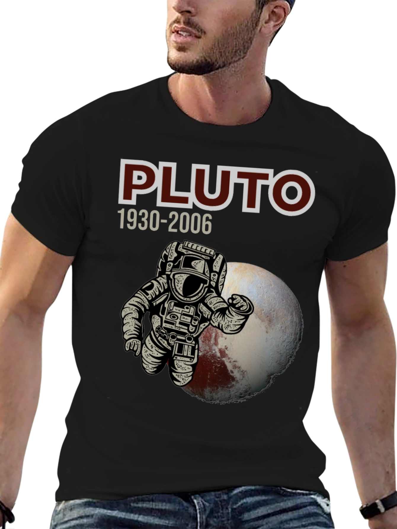 Pluto Astronaut T-Shirt - Never Forget