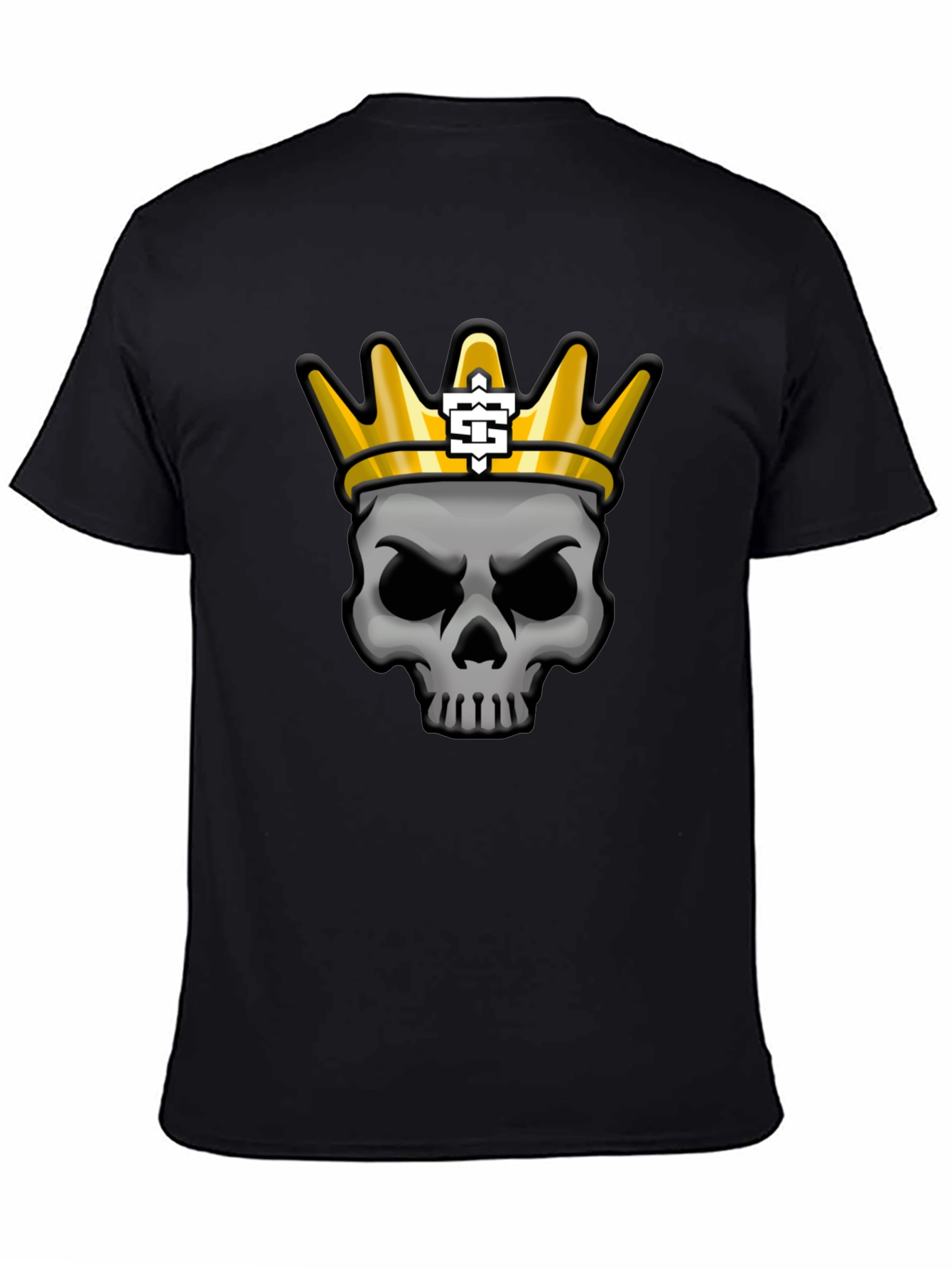 Skull King Graphic T-Shirt - Black