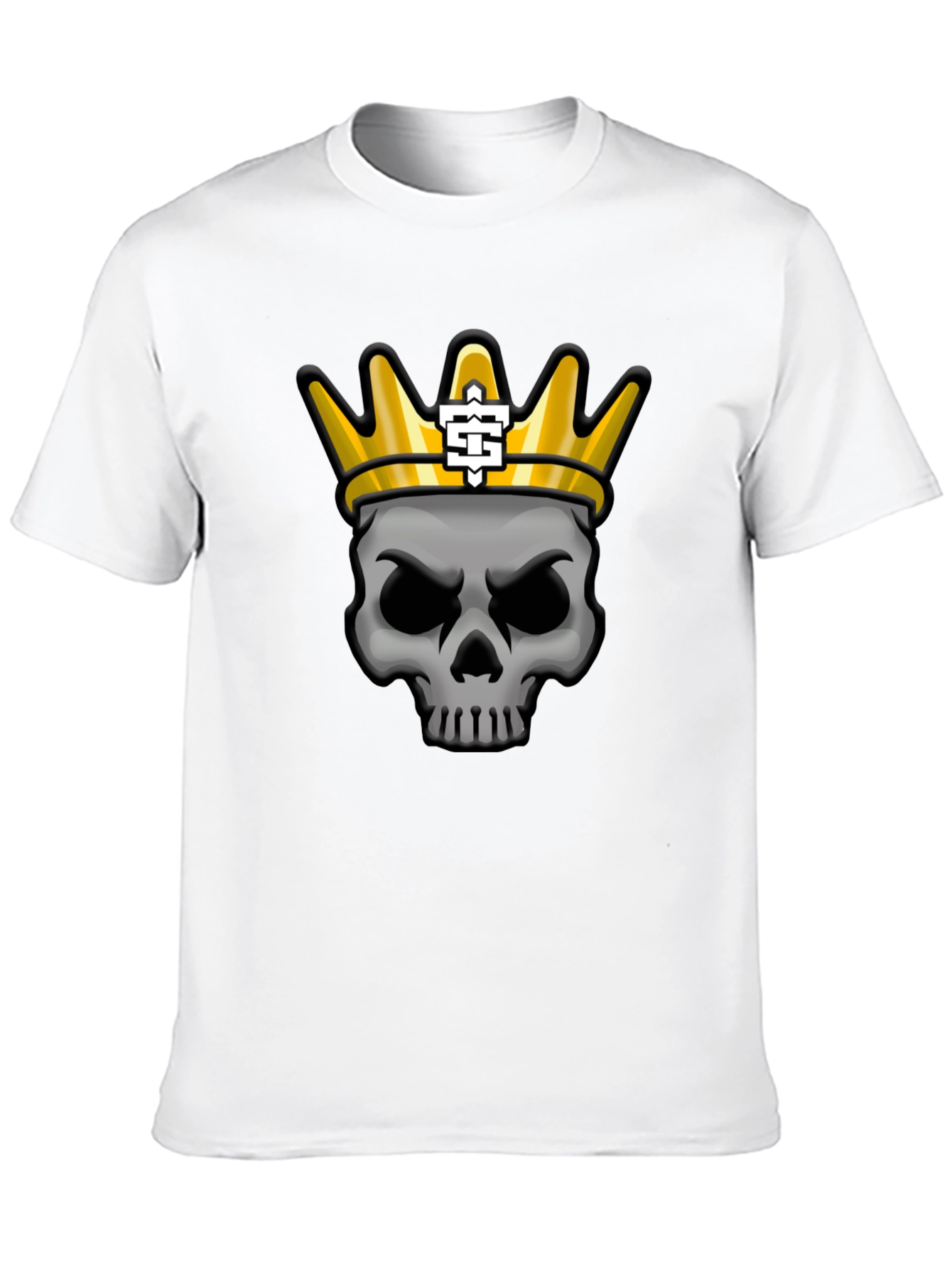 Skull King Graphic T-Shirt - Black