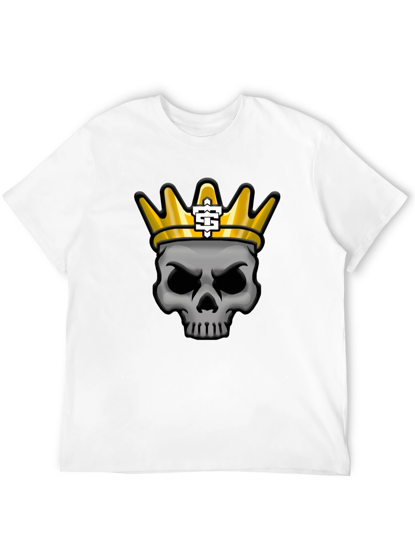 Skull King Graphic T-Shirt - Black
