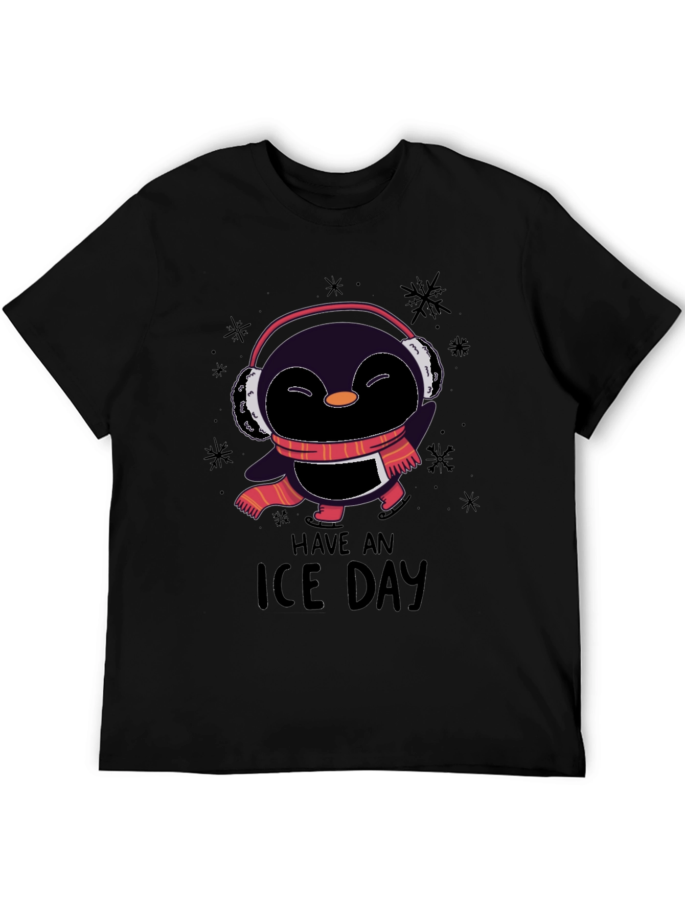 Have an Ice Day T-Shirt Penguin Winter Style