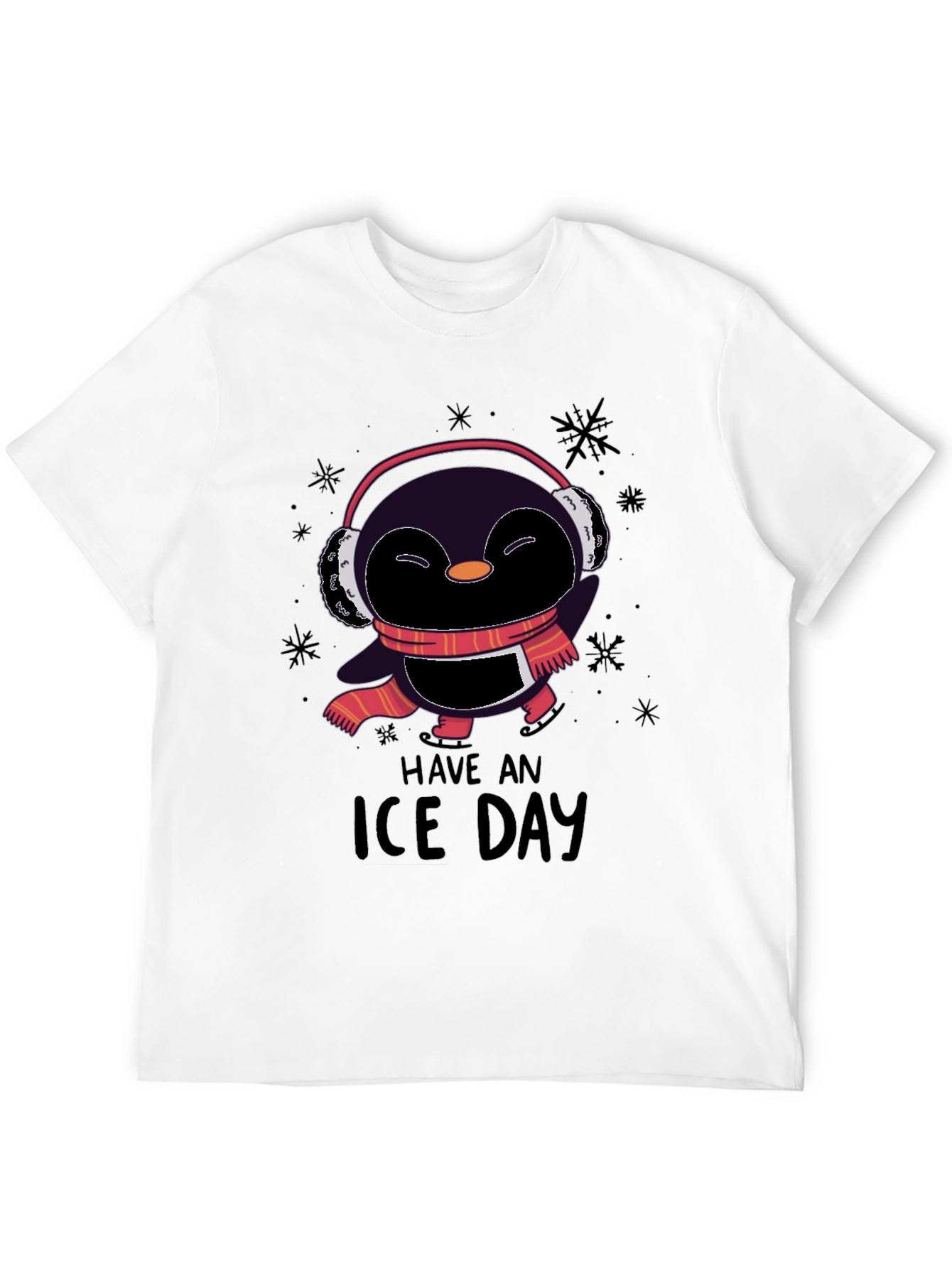 Have an Ice Day T-Shirt Penguin Winter Style