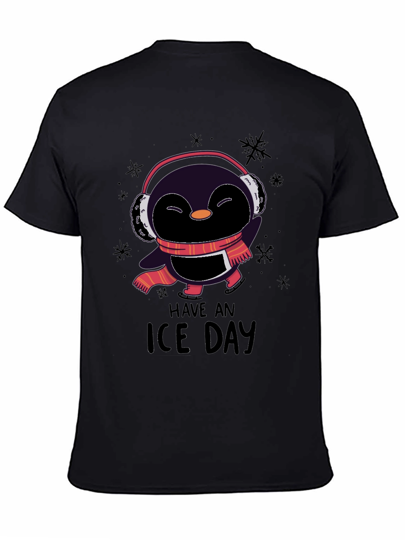 Have an Ice Day T-Shirt Penguin Winter Style