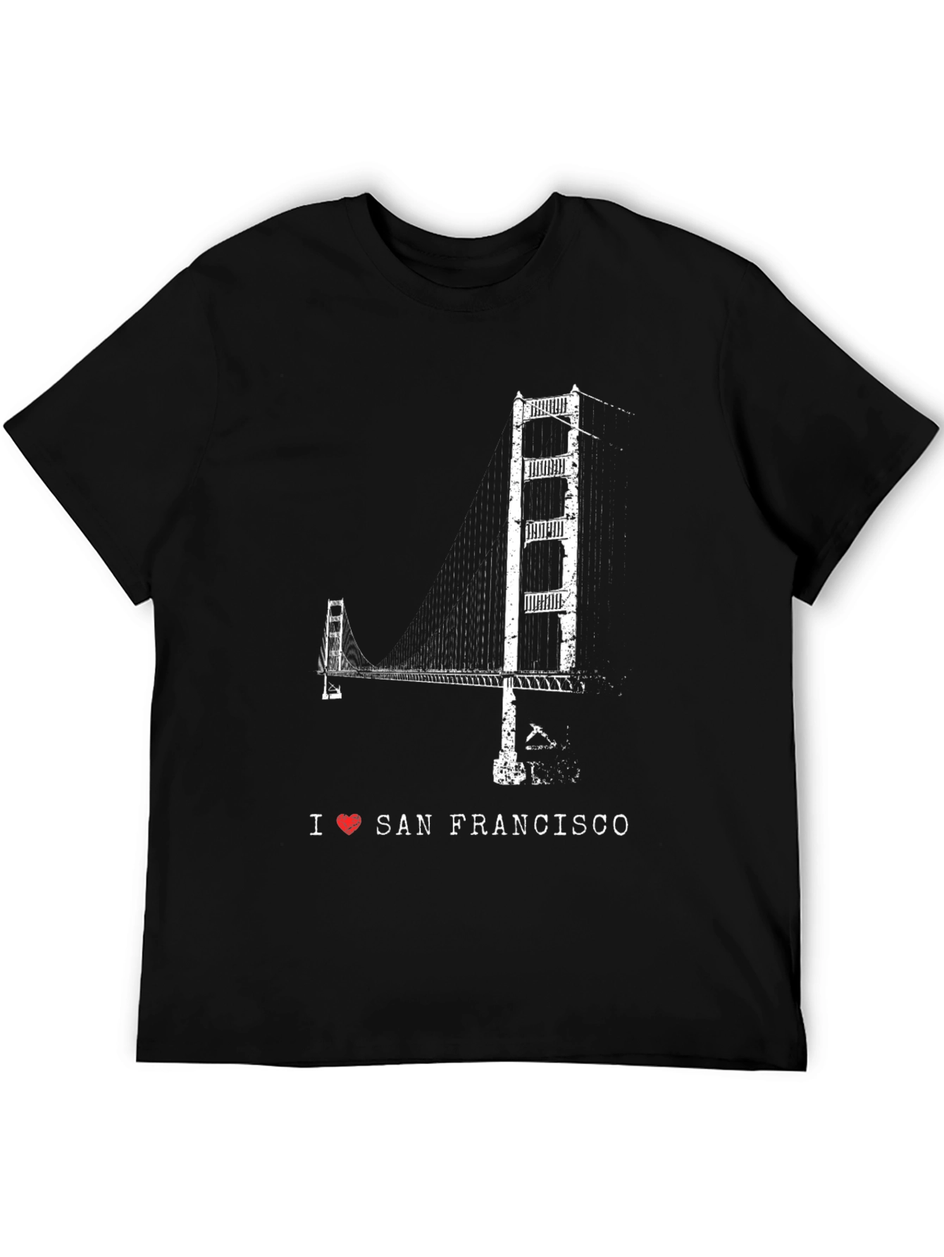 I Heart San Francisco Black Graphic Tee
