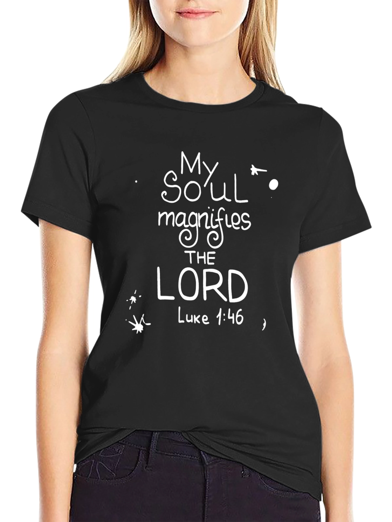 My Soul Magnifies the Lord Christian T-Shirt