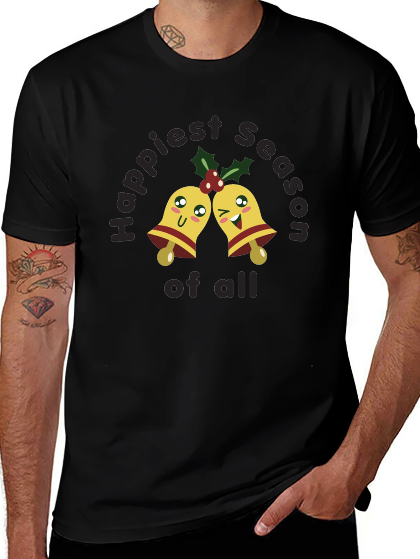 Happiest Season Bells Graphic T-Shirt