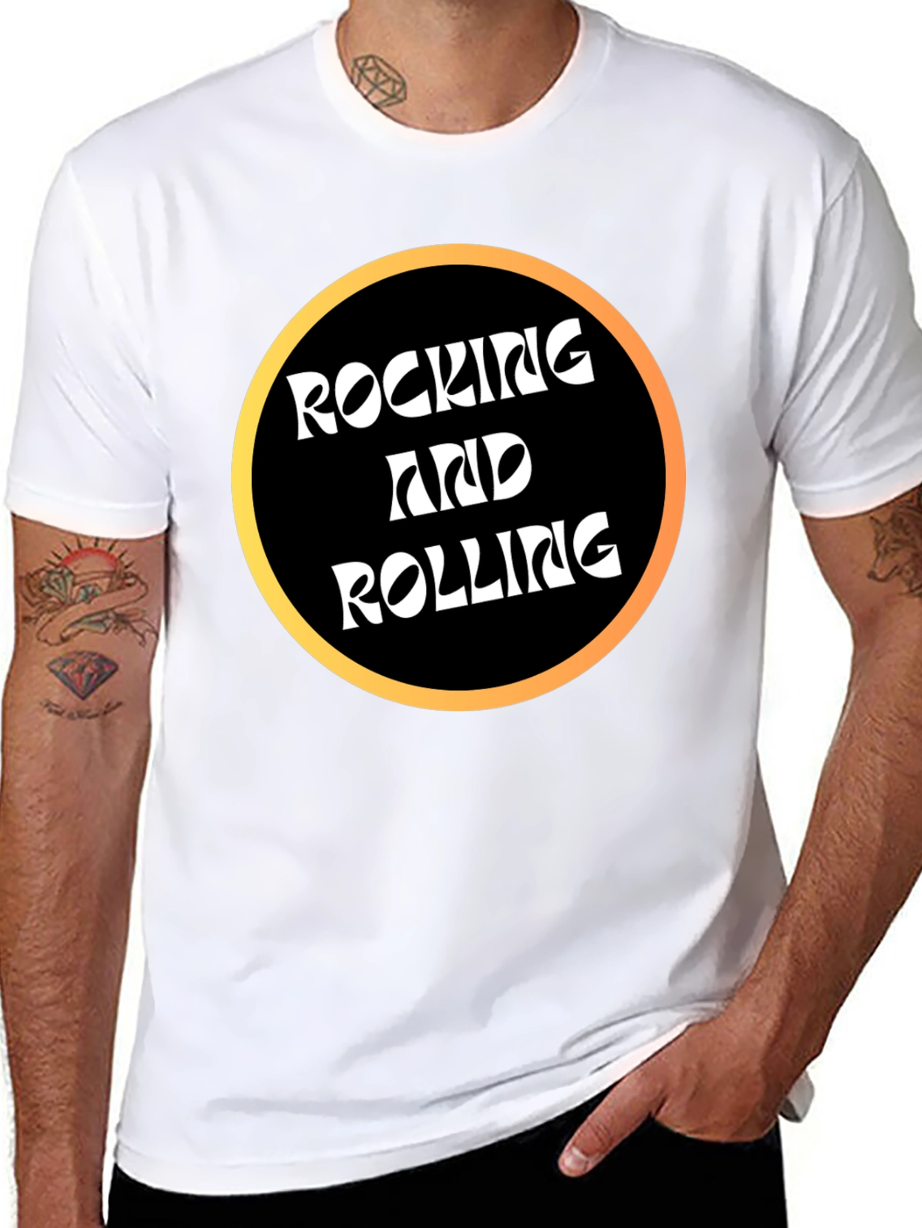 Rocking and Rolling Graphic Tee