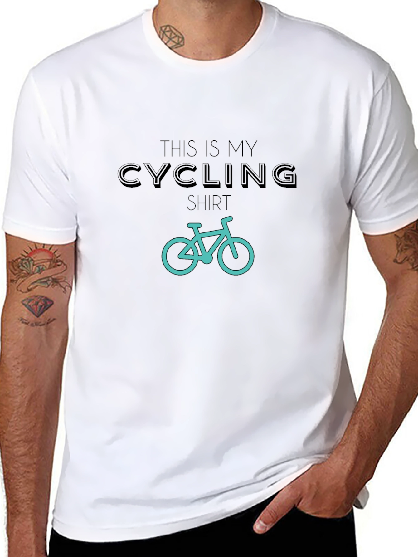 Cycling Shirt - This is My Cycling Shirt Tee