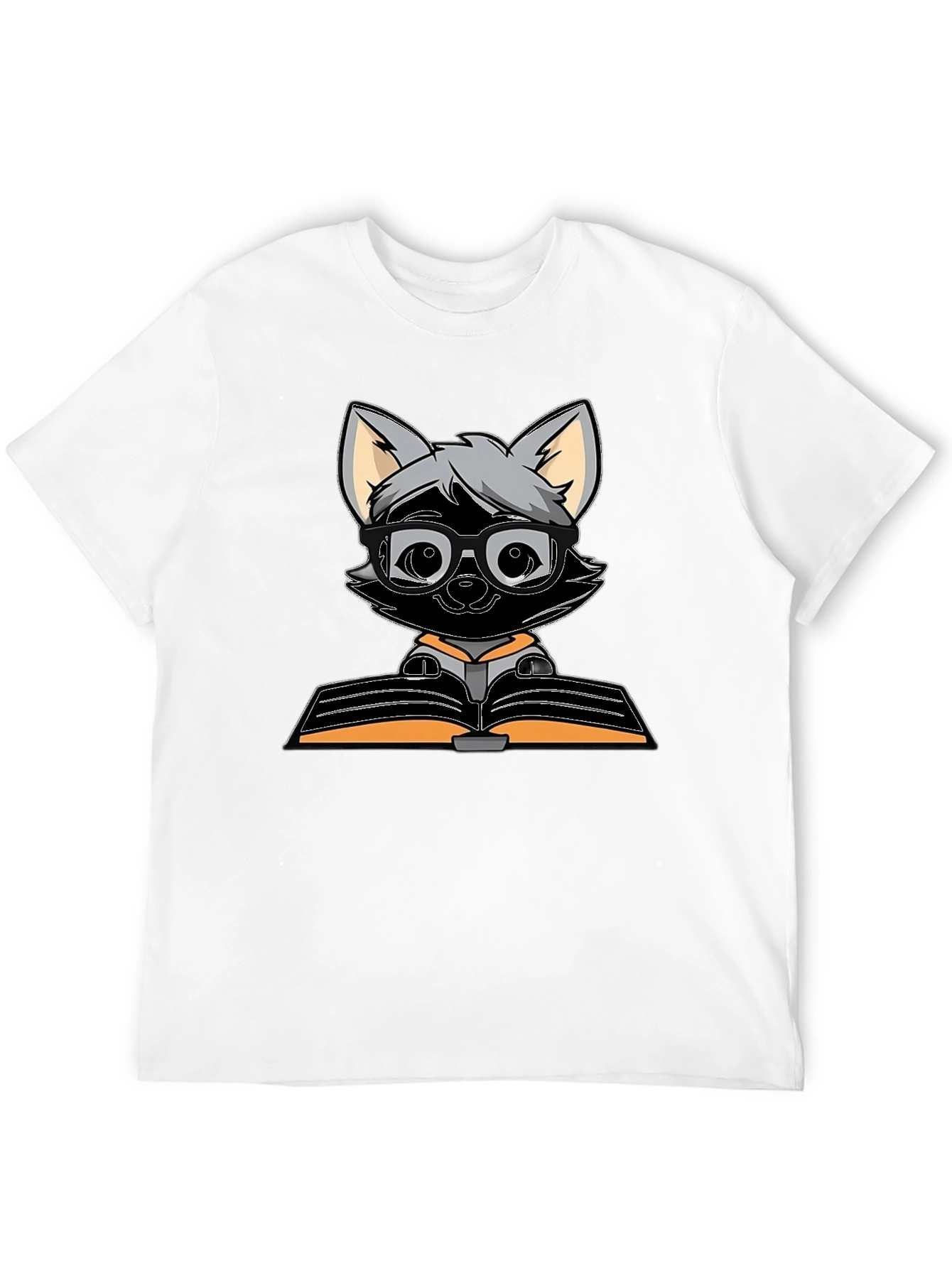 Bookish Fox T-Shirt - Reading is Cool!