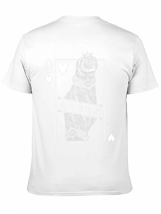 Queen Ferret Graphic Tee - Black