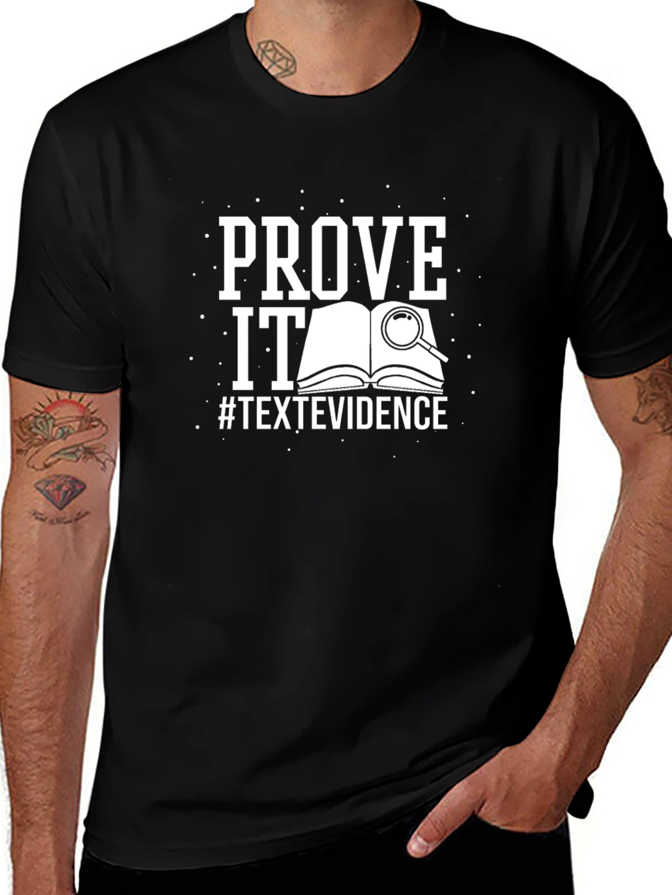 Prove It! Text Evidence Graphic T-Shirt