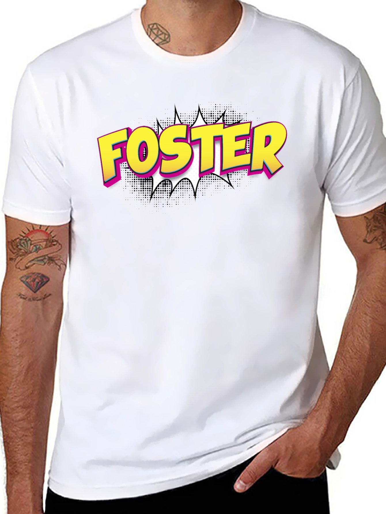 Foster Comic Style T-Shirt