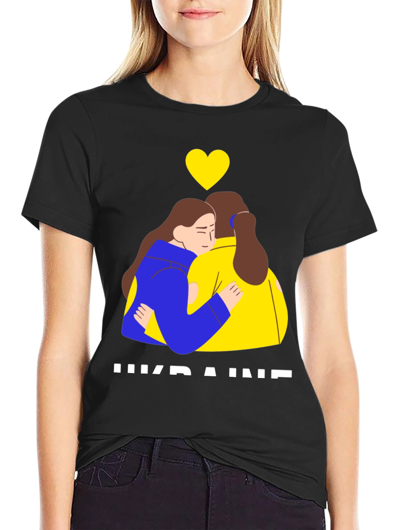 Ukraine Support T-Shirt - Stand with Ukraine