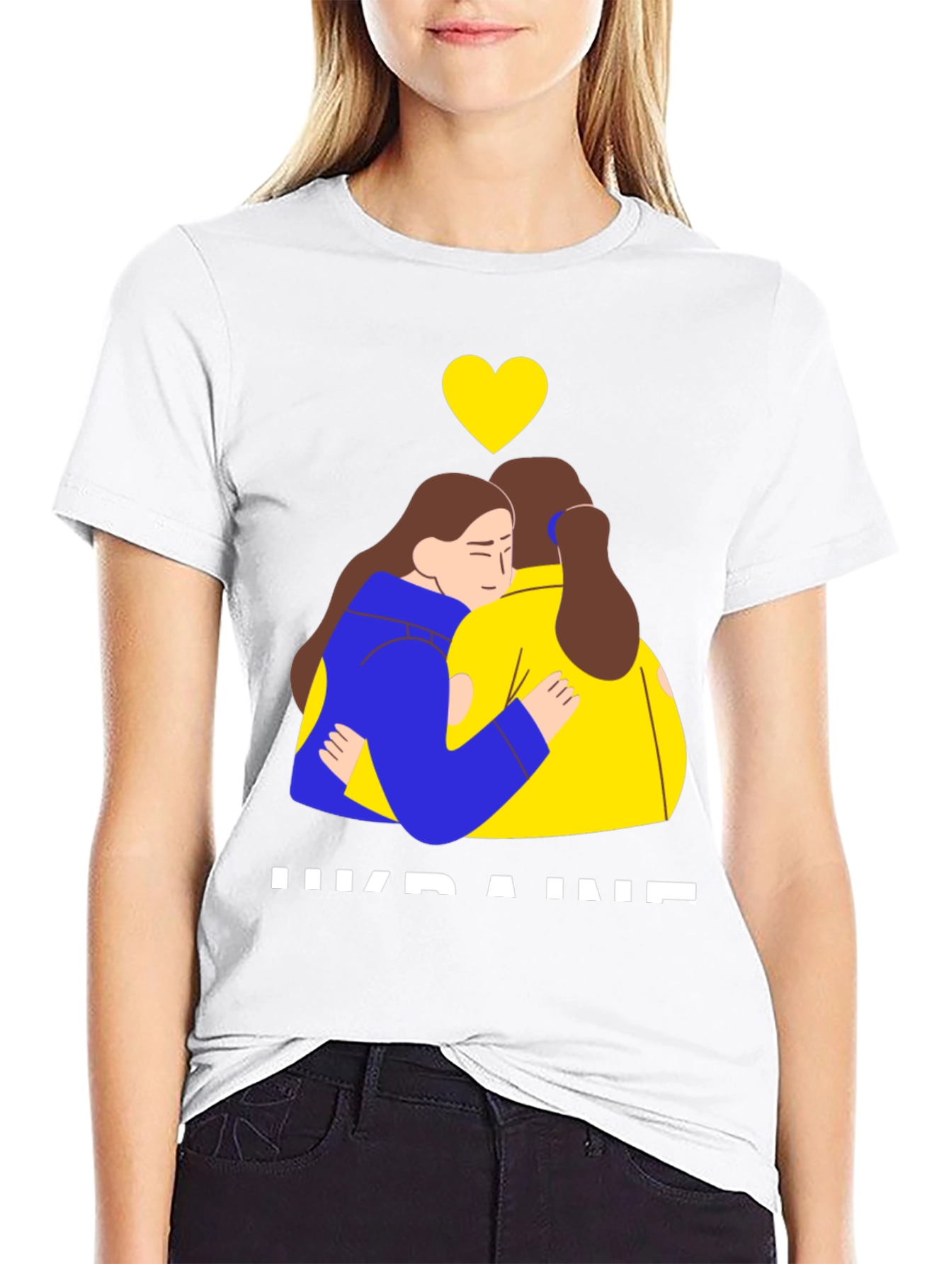 Ukraine Support T-Shirt - Stand with Ukraine