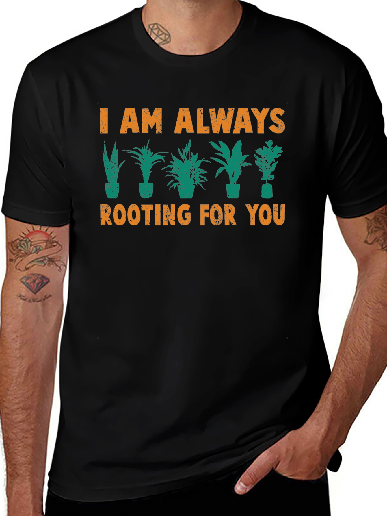 I Am Always Rooting For You Graphic T-Shirt