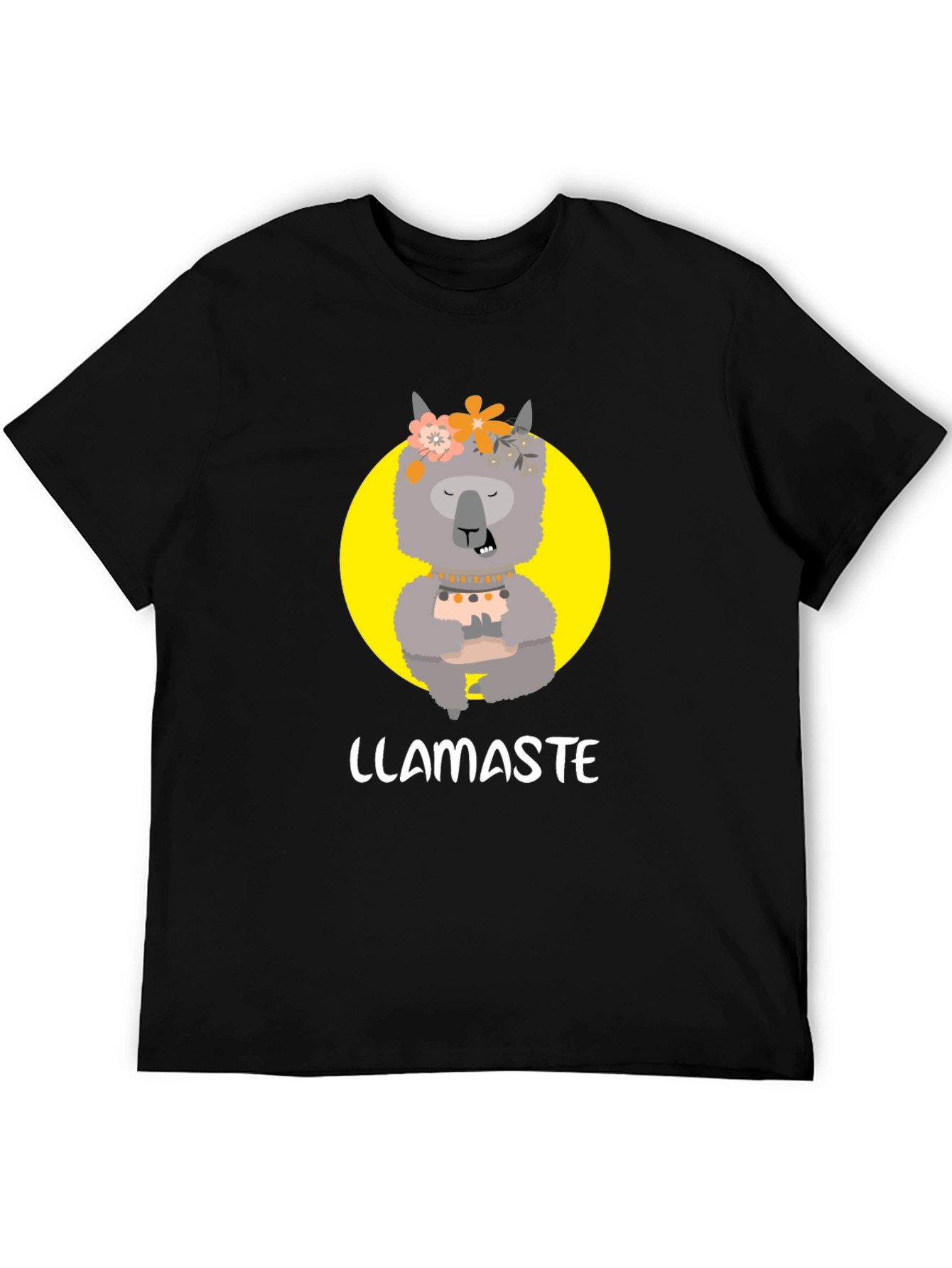 Llamaste Graphic Tee - Funny Llama Yoga T-Shirt