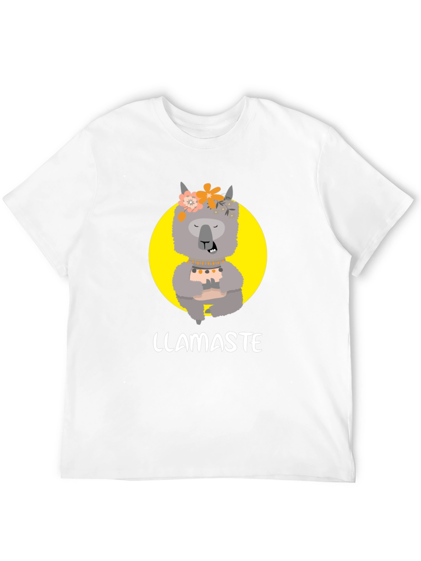 Llamaste Graphic Tee - Funny Llama Yoga T-Shirt