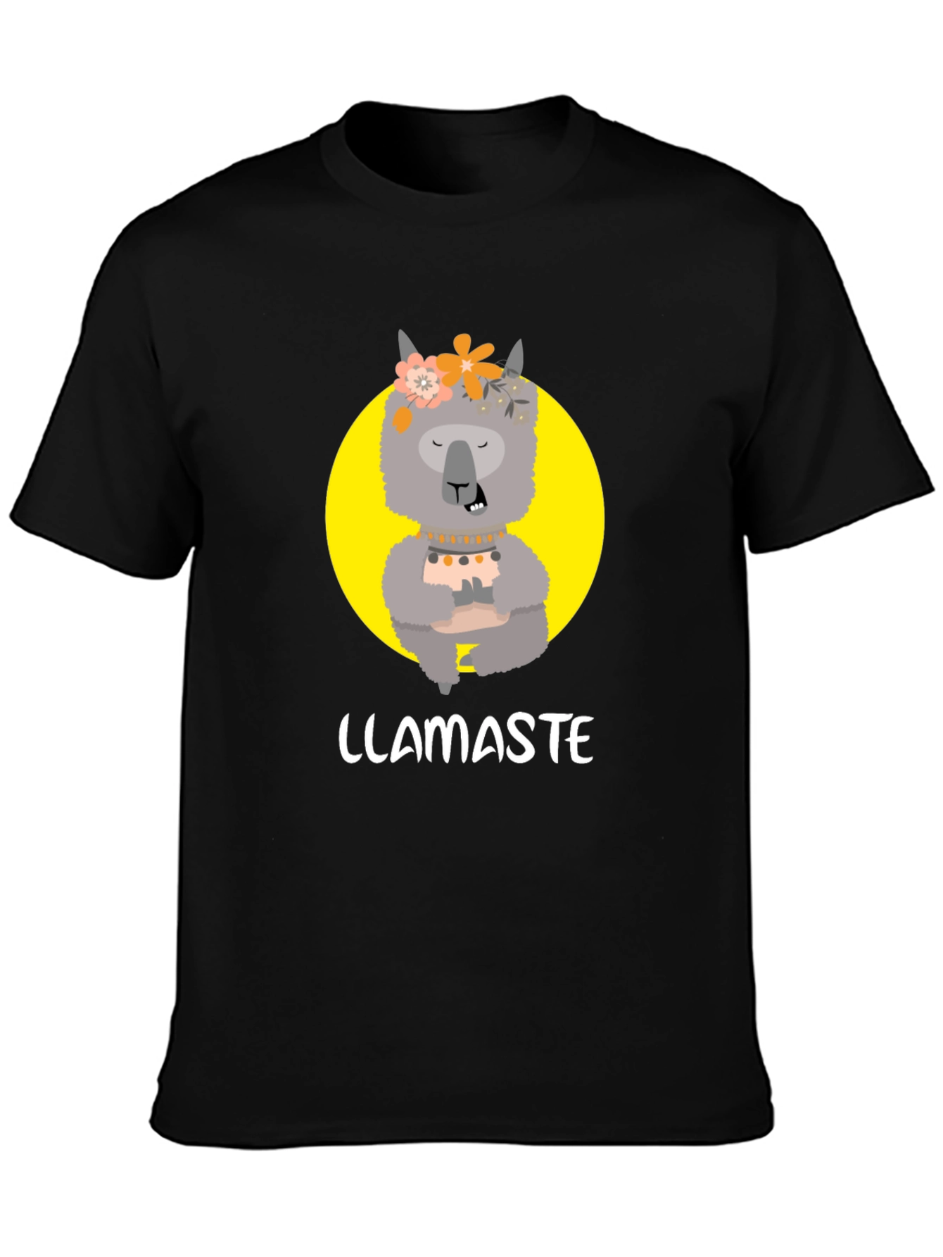 Llamaste Graphic Tee - Funny Llama Yoga T-Shirt