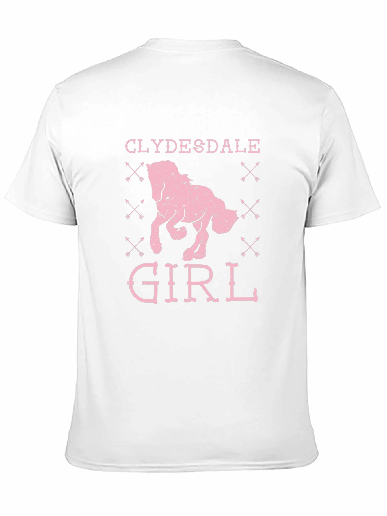 Clydesdale Girl Black T-Shirt