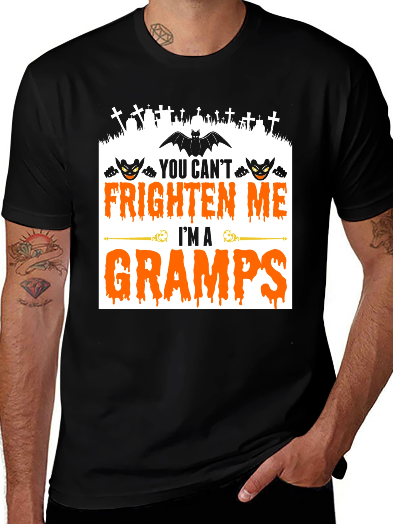 Funny Halloween Gramps T-Shirt