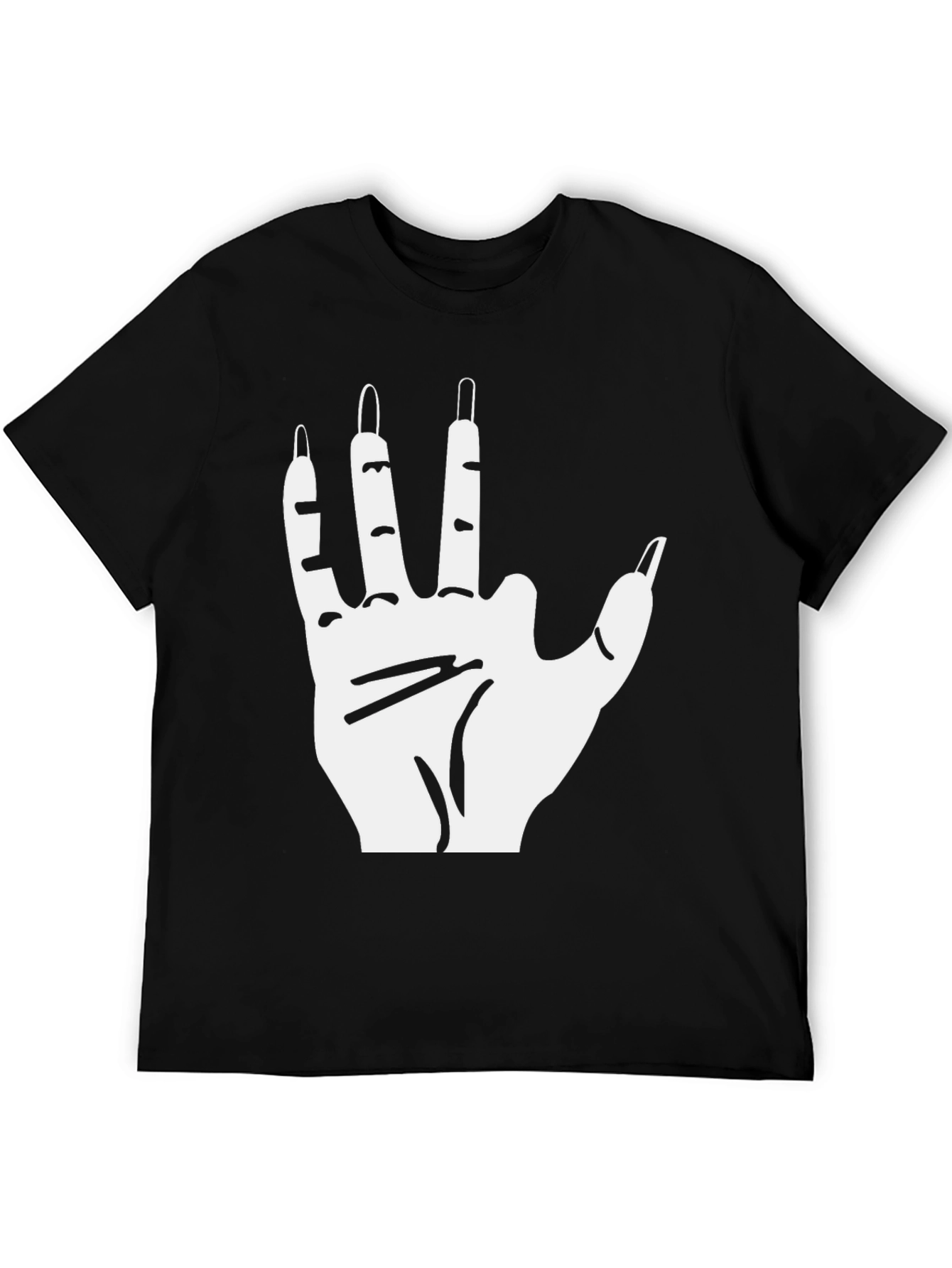 Live Long and Prosper Graphic Tee - Black