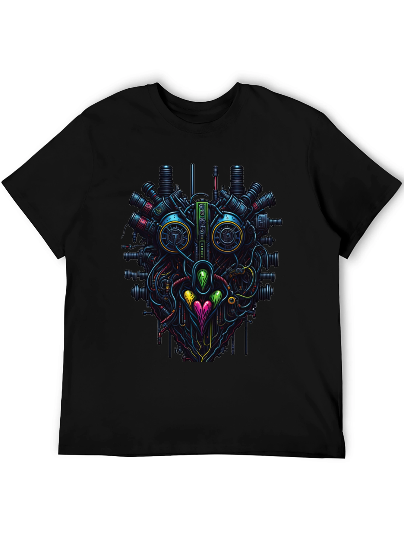 Steampunk Heart T-Shirt - Unique Tech Style