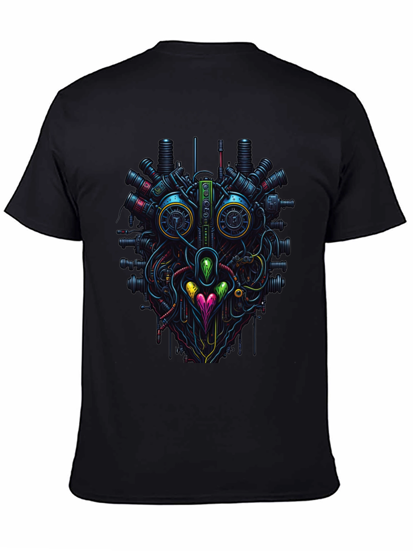 Steampunk Heart T-Shirt - Unique Tech Style