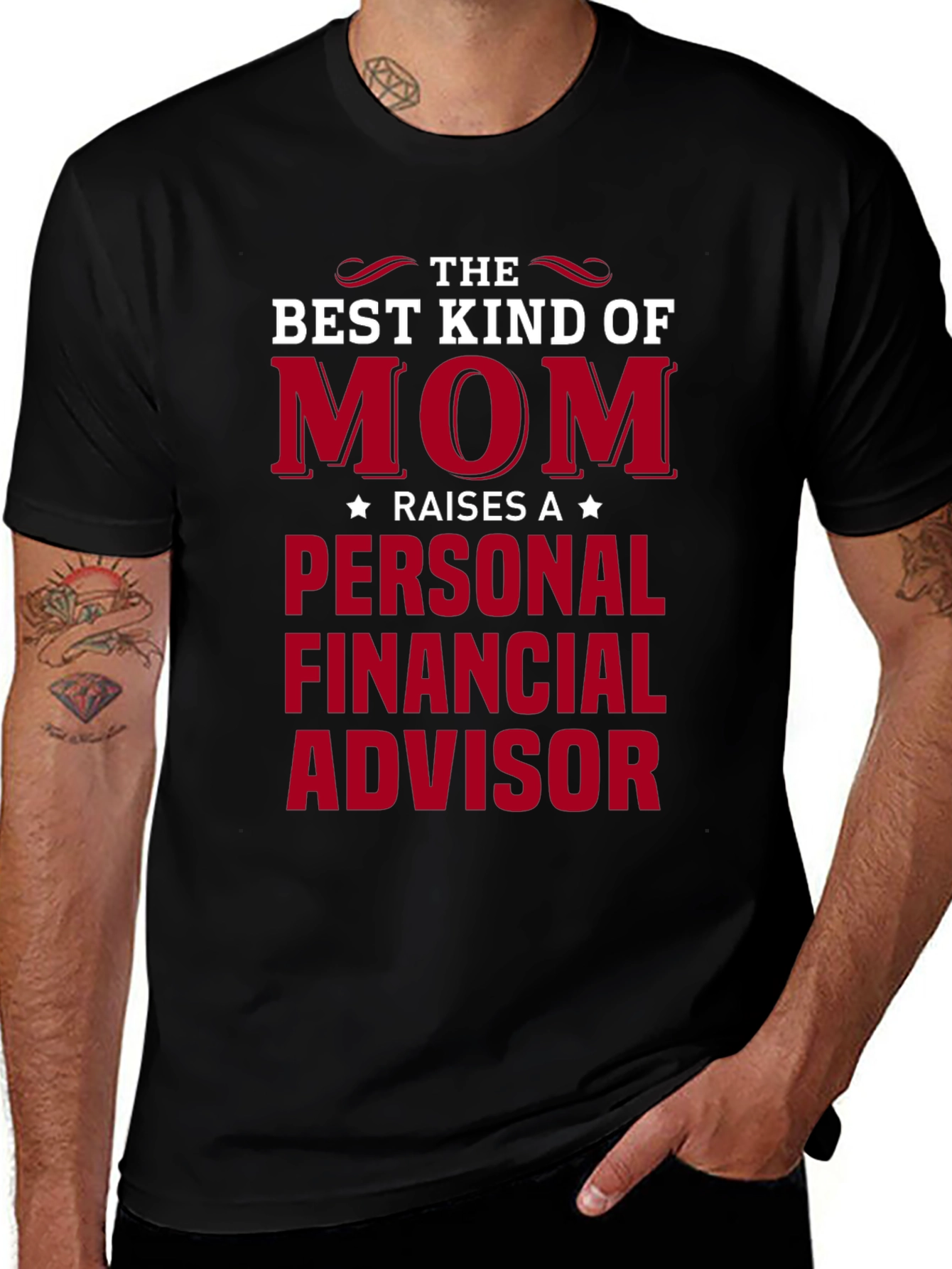 Best Kind of Mom Personal Financial Advisor T-Shirt