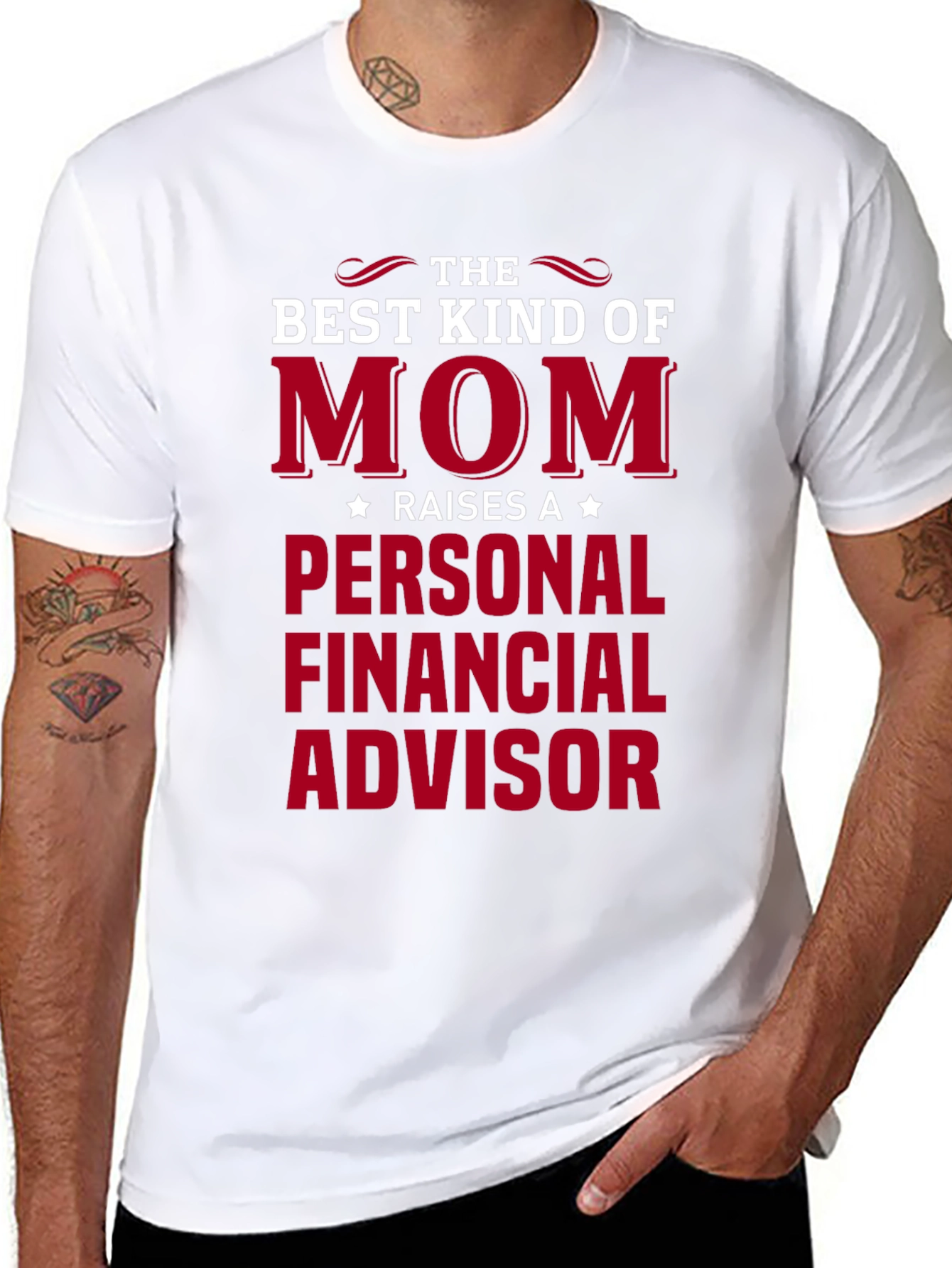 Best Kind of Mom Personal Financial Advisor T-Shirt