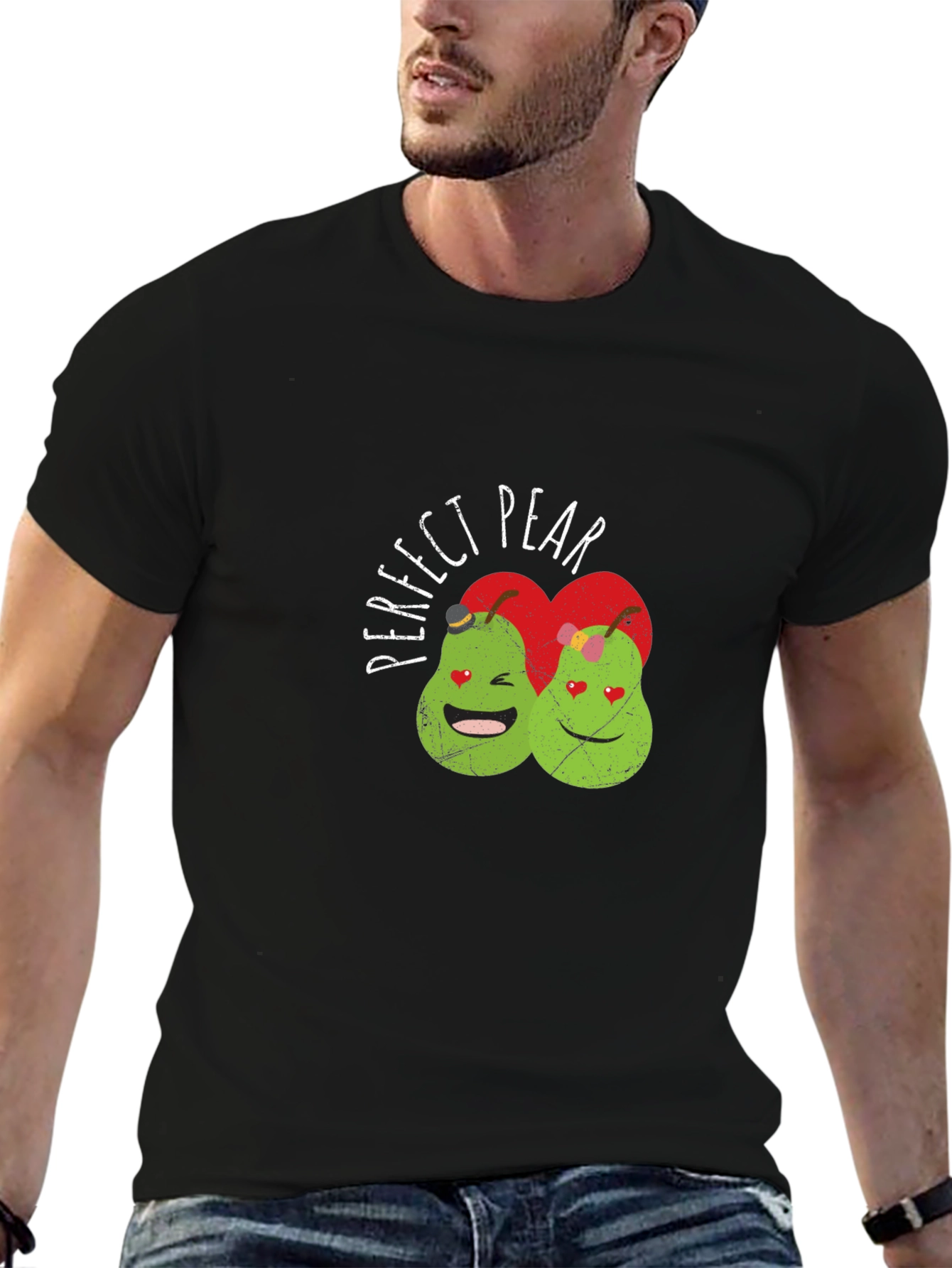 Perfect Pear T-Shirt - Cute Couples Graphic Tee