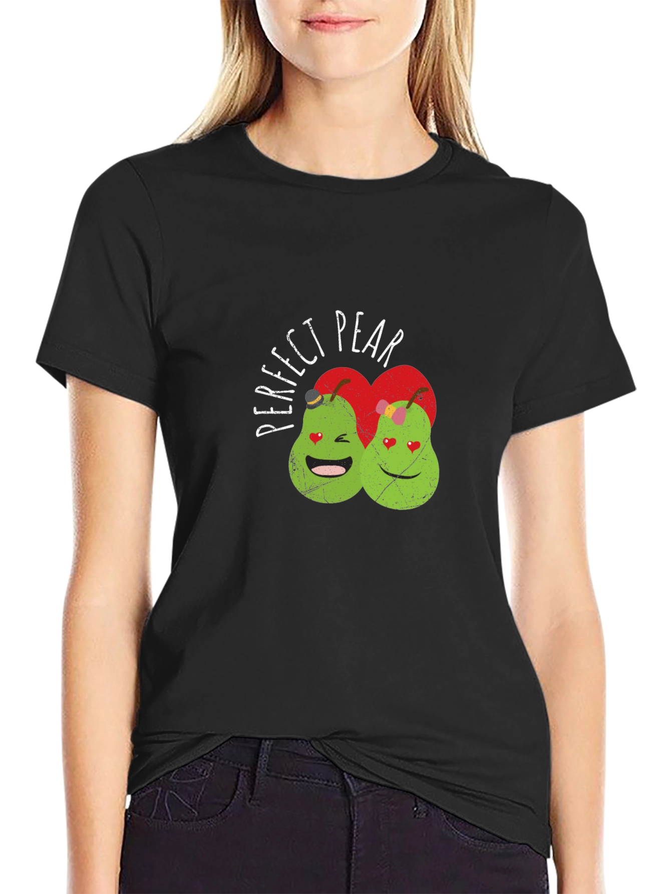 Perfect Pear T-Shirt - Cute Couples Graphic Tee