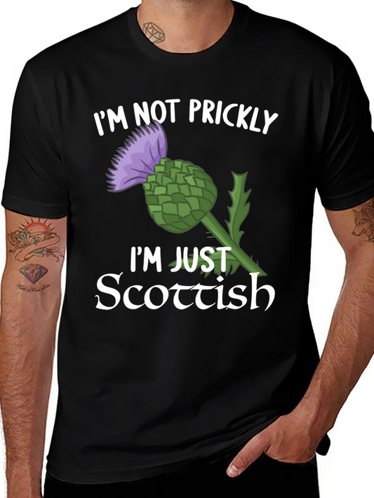 Scottish Thistle T-Shirt - Im Not Prickly