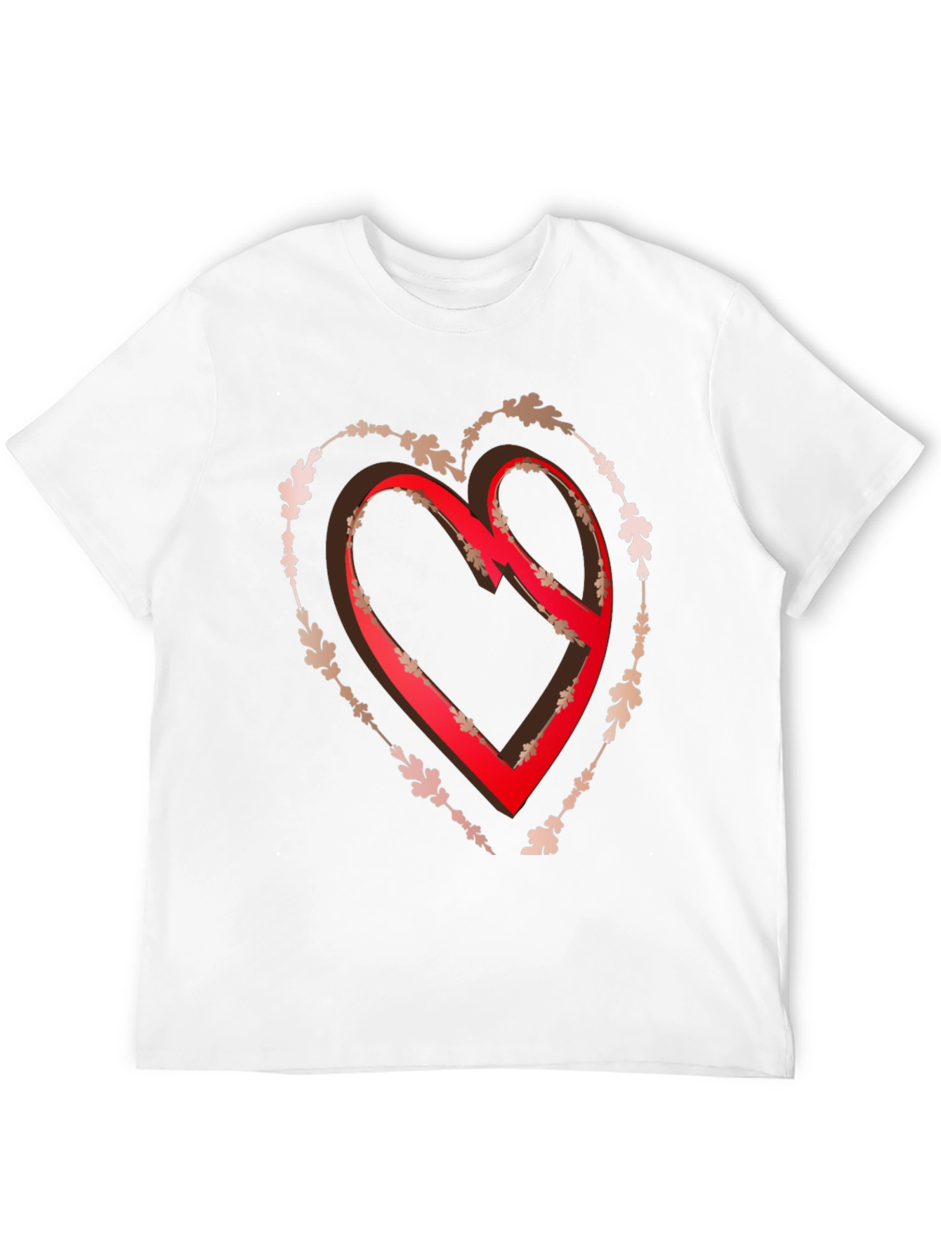 Heart Graphic Tee - Black