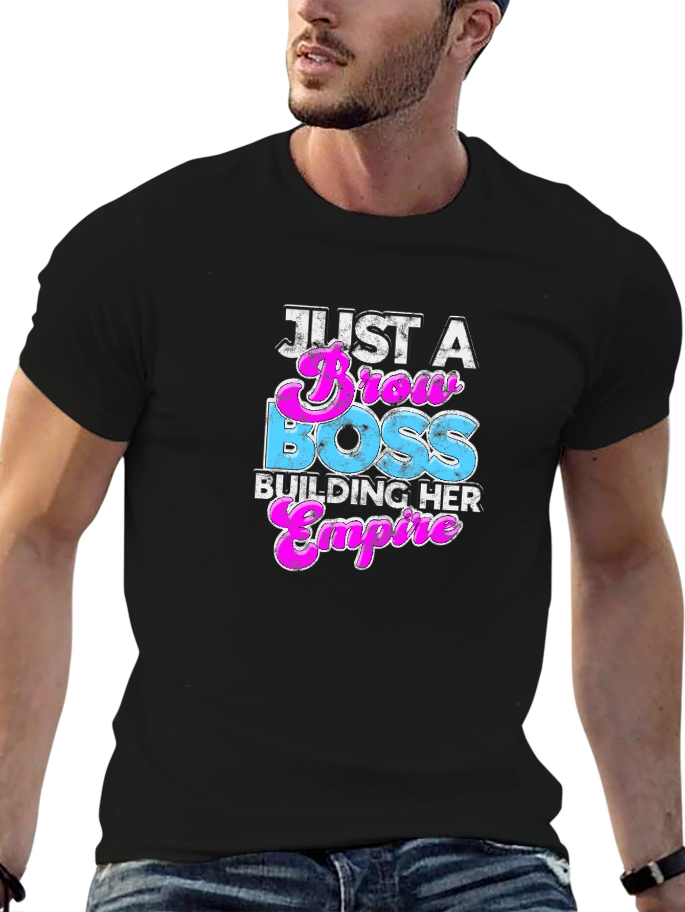 Just A Brow Boss Building Her Empire T-Shirt