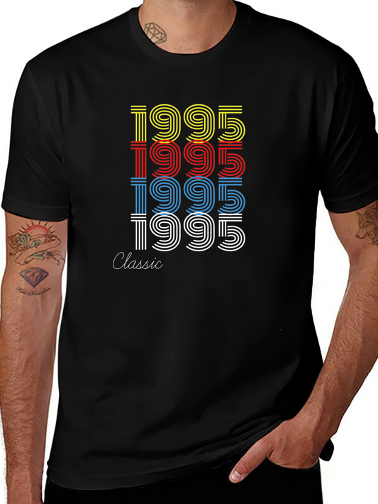 Retro 1995 Classic Graphic Tee - Birthday Gift
