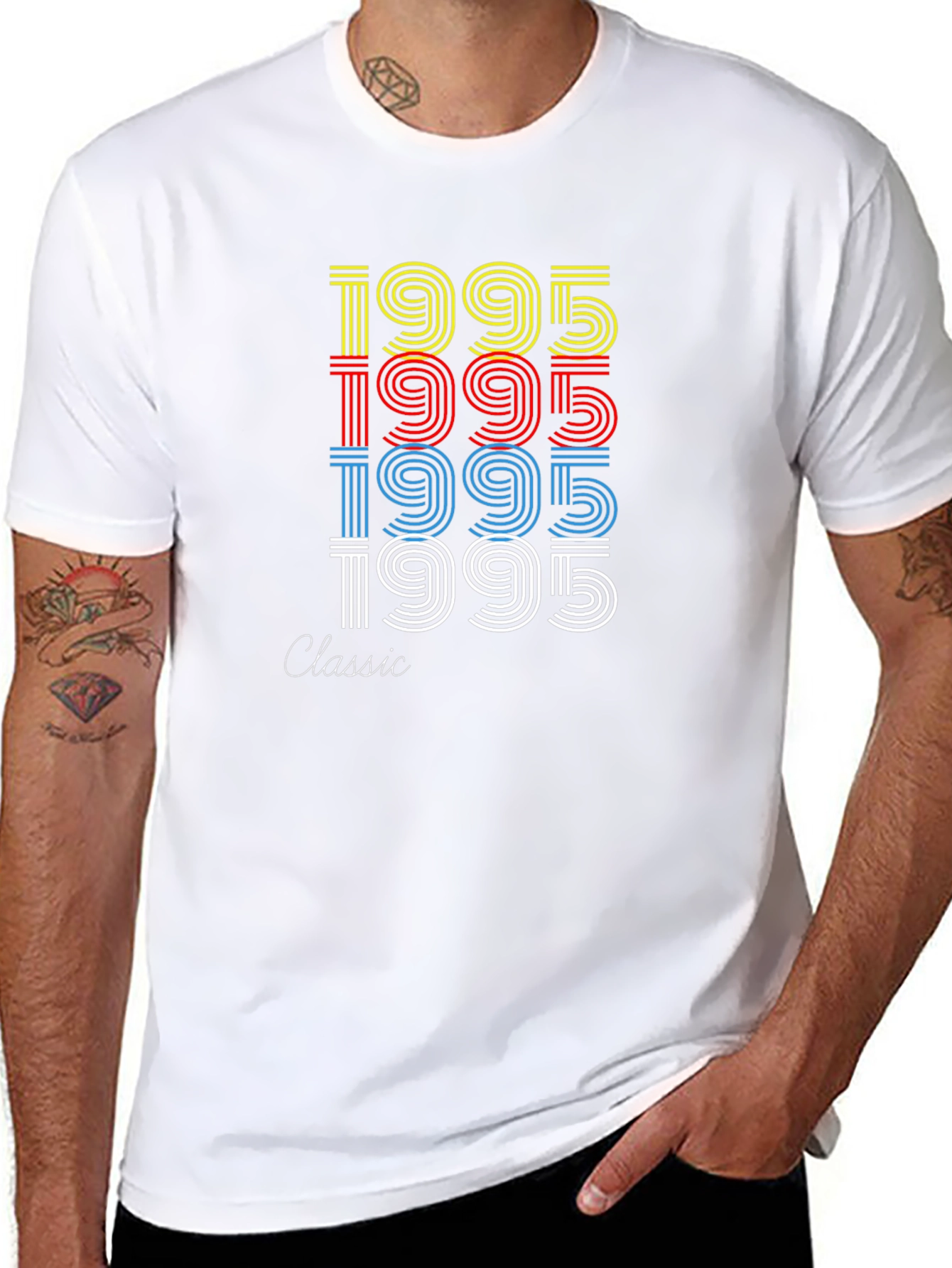 Retro 1995 Classic Graphic Tee - Birthday Gift
