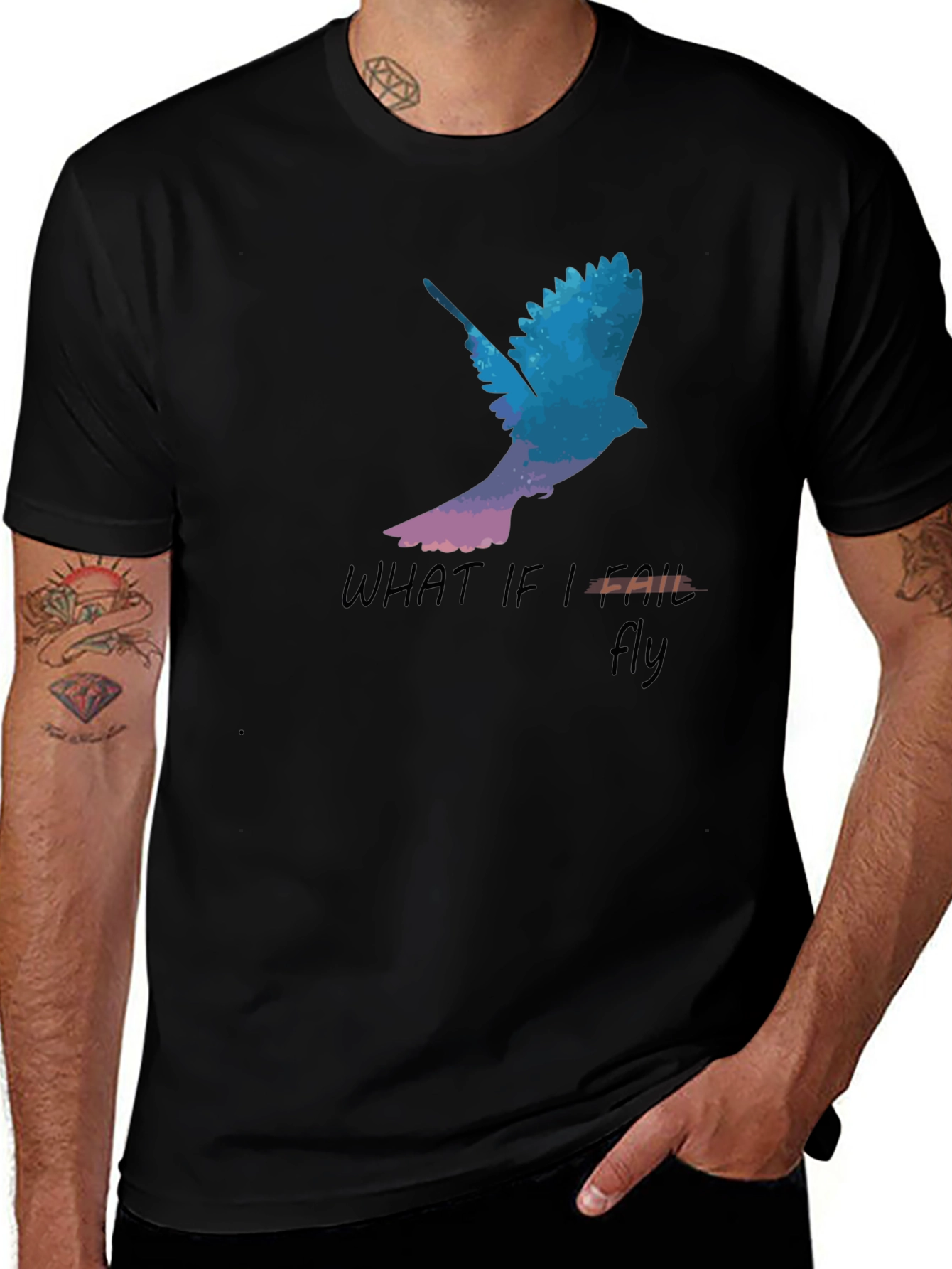 Dreamers Flight T-Shirt: What If I Can Fly