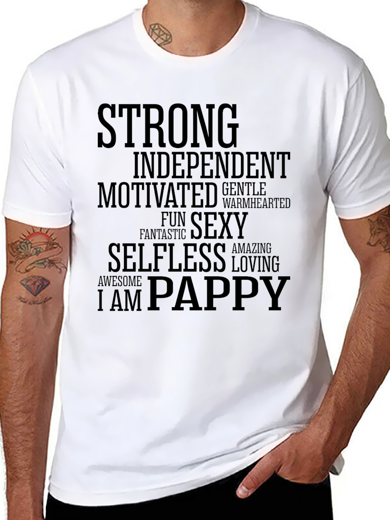 Strong Pappy Graphic T-Shirt