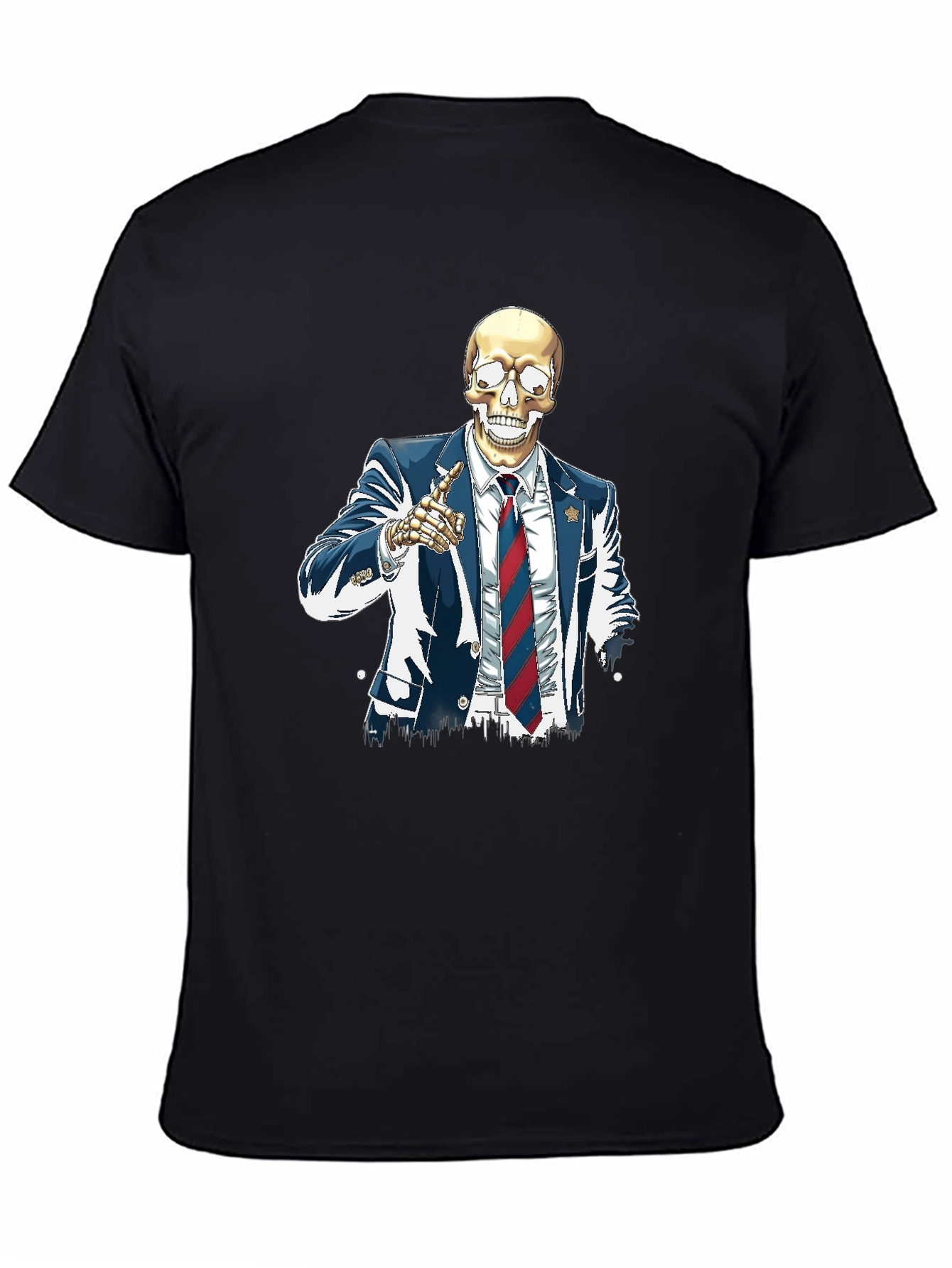 Skeleton Suit Graphic T-Shirt