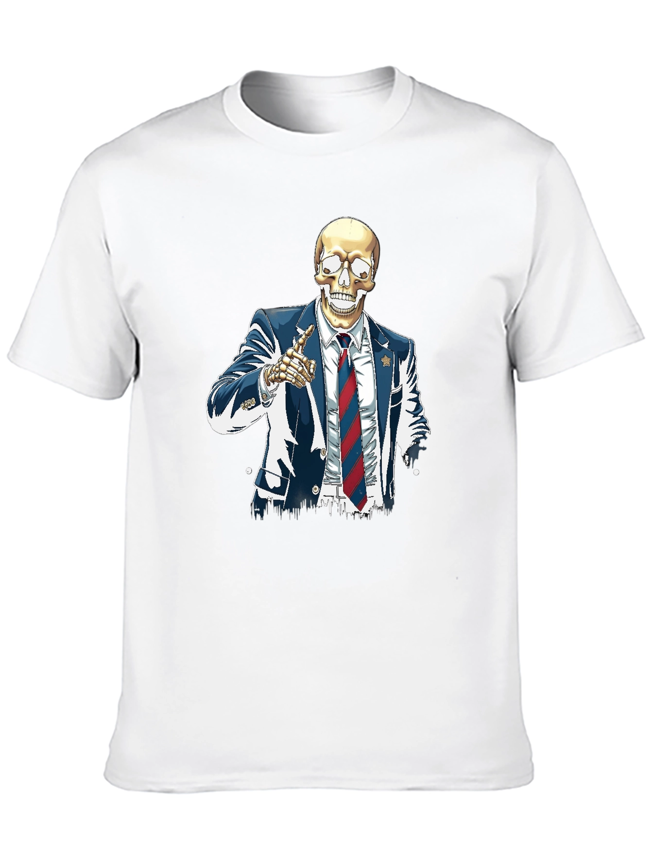 Skeleton Suit Graphic T-Shirt