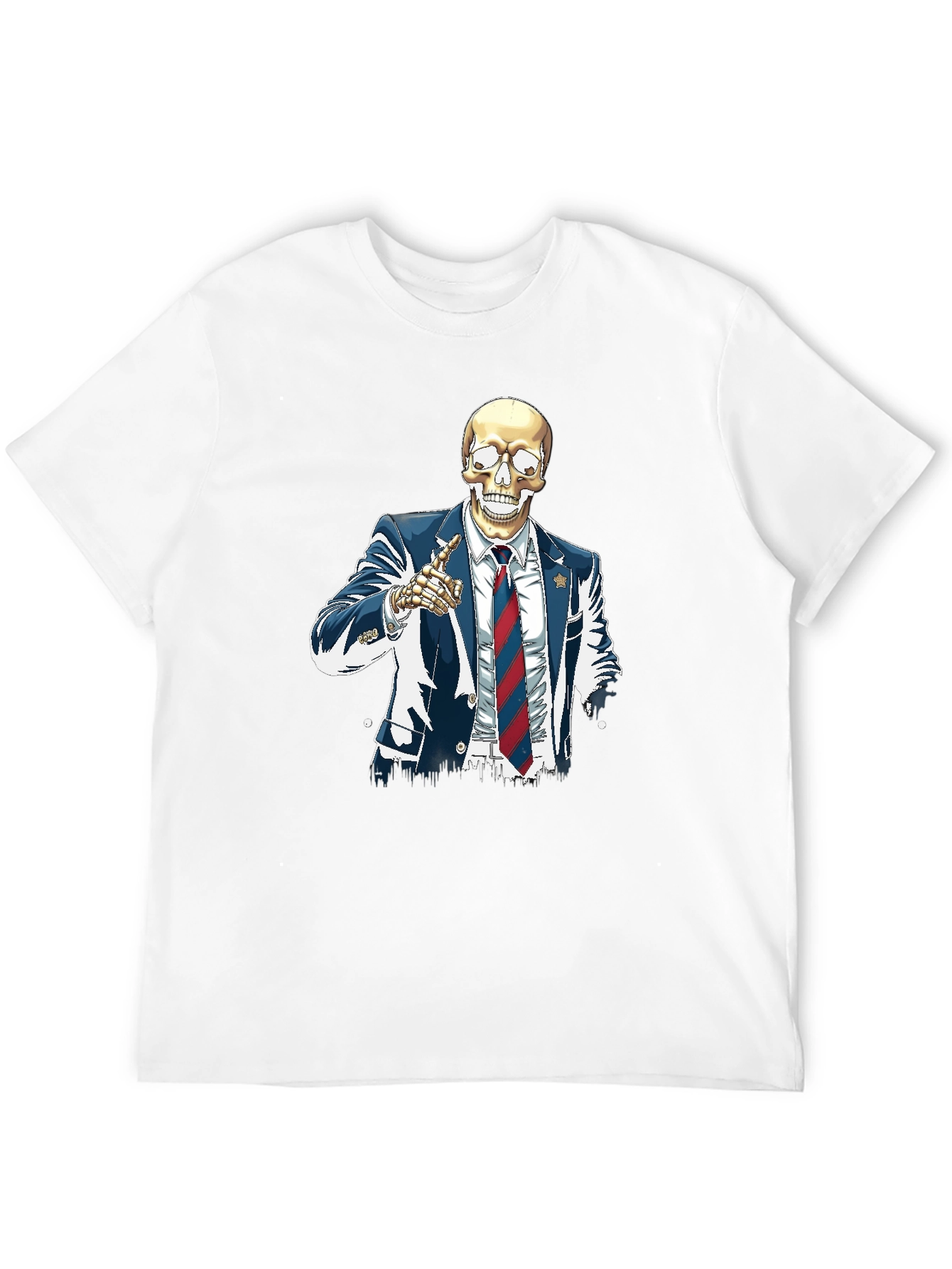 Skeleton Suit Graphic T-Shirt