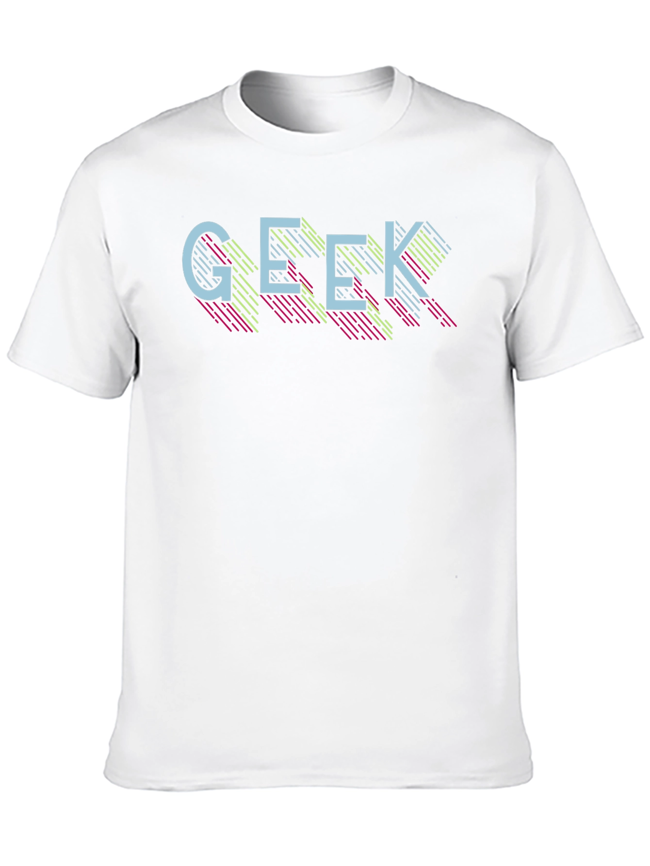 Geek Graphic Tee - Retro Style Black T-Shirt