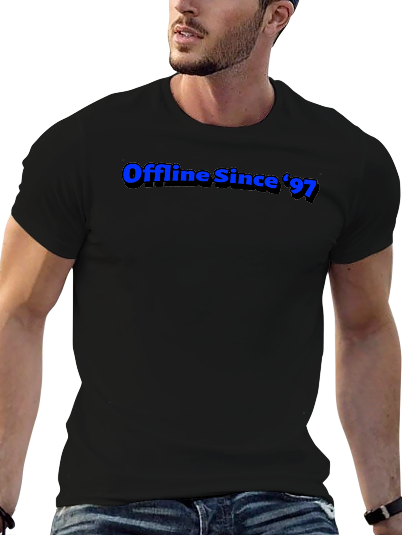 Offline Since 97 T-Shirt - Retro Tech Humor