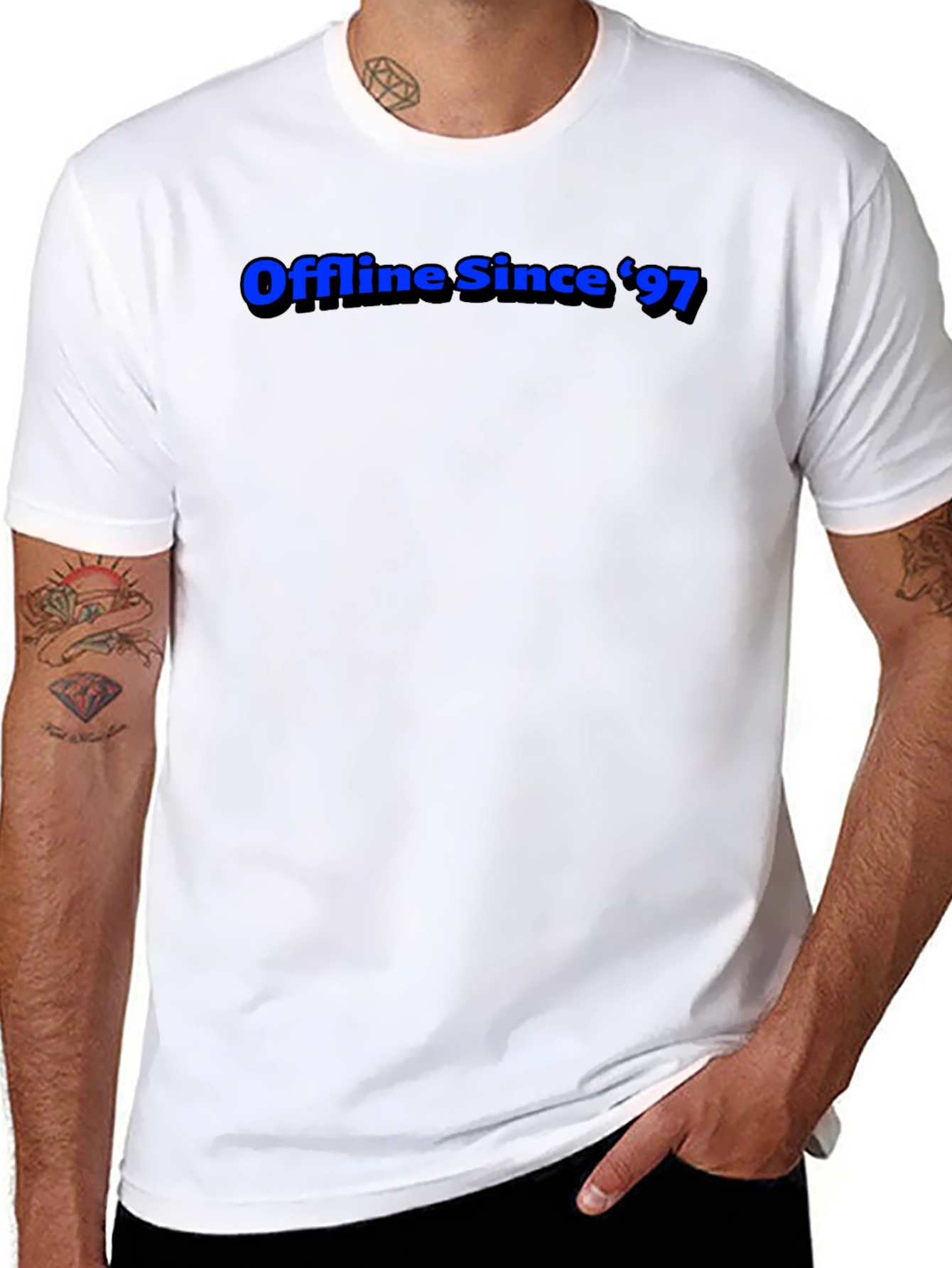 Offline Since 97 T-Shirt - Retro Tech Humor