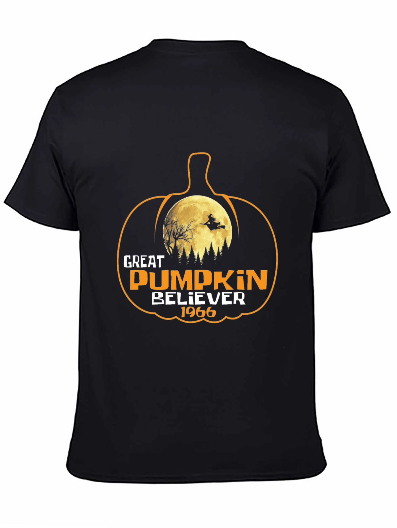 Great Pumpkin Believer 1966 Black T-Shirt