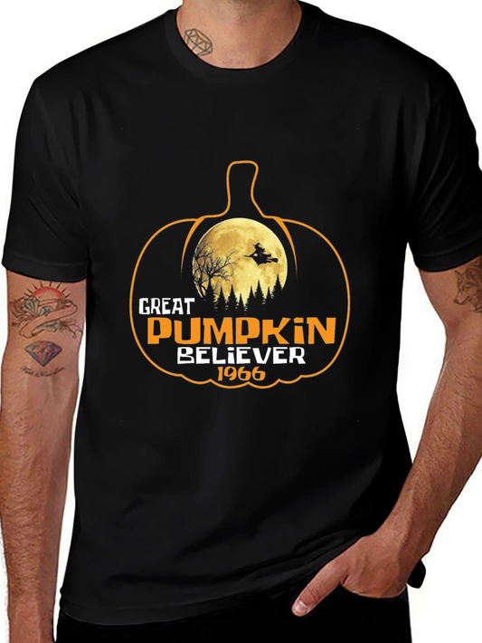 Great Pumpkin Believer 1966 Black T-Shirt